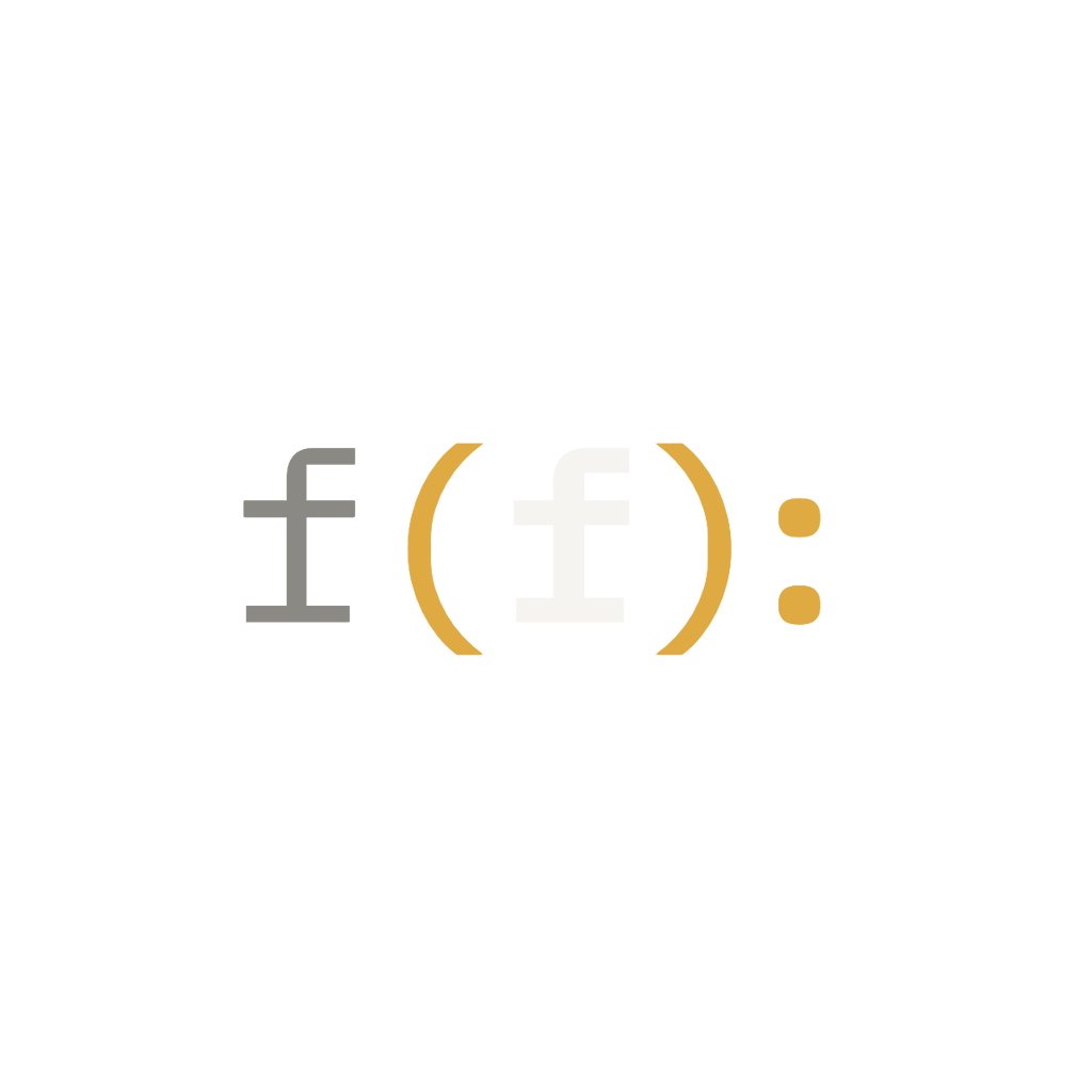 f(f): monogram